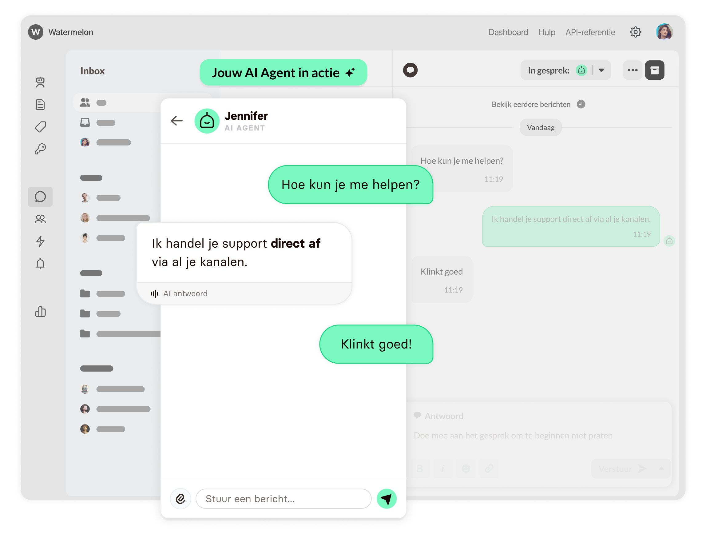 AI agent als eerste lijn voor groothandels